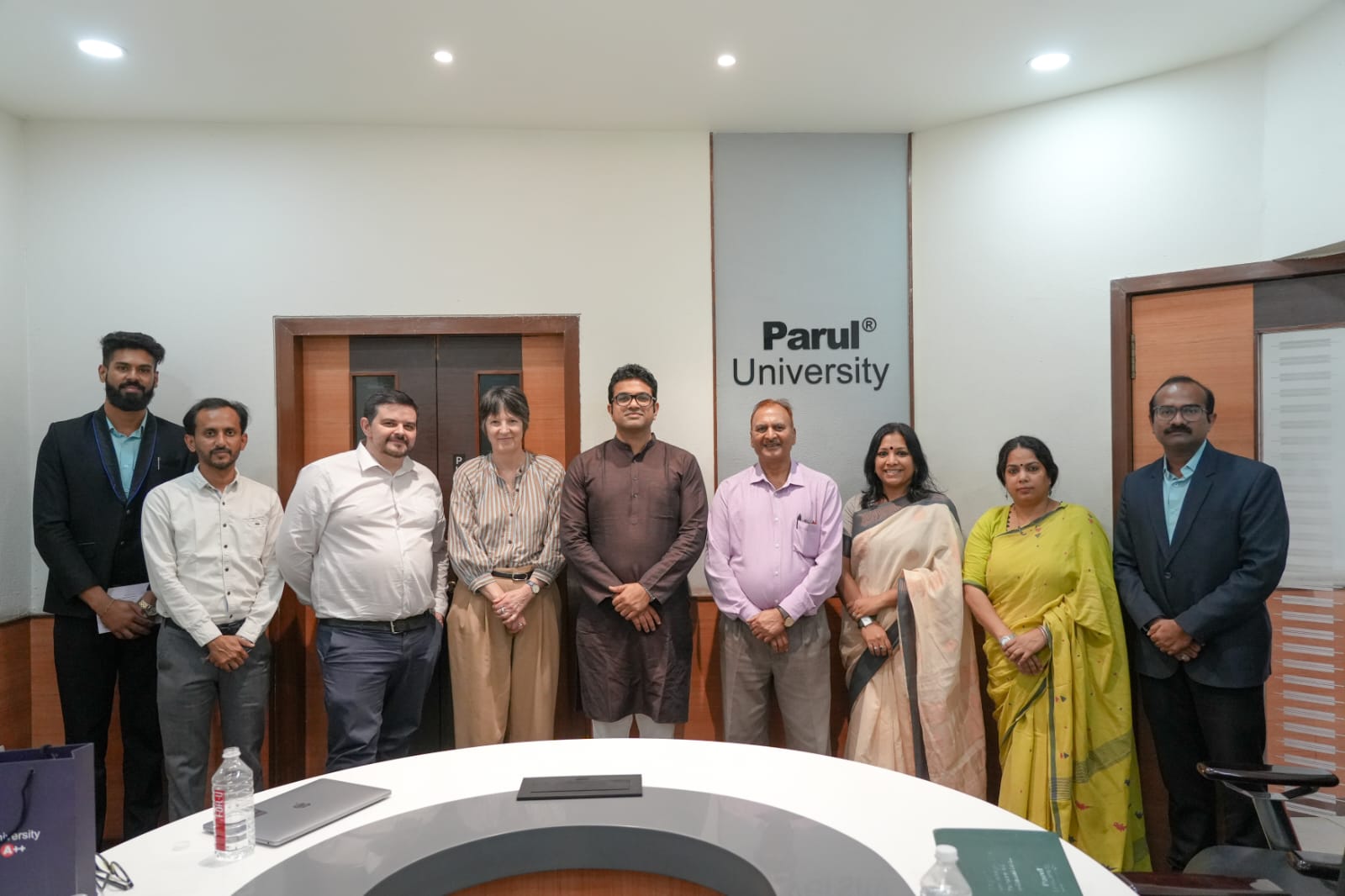 Delegates from Nottingham Trent University, UK visited Parul University